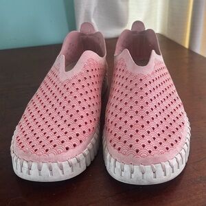 Ilse Jacobsen Tulip Perforated Slip On Loafers Shoes Women Size  41 9.5-10 Comfy